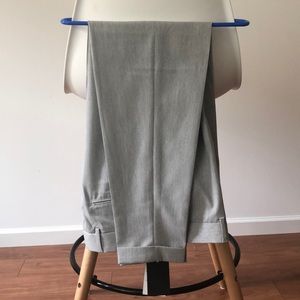 Asos Men’s Super High Waisted Smart Pants Gray